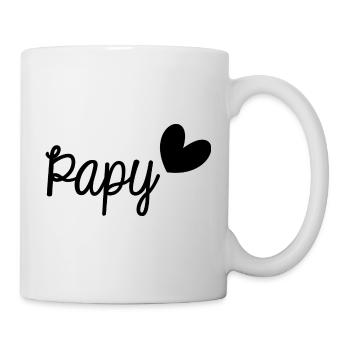 OPA. ALLES GUTE ZUM GEBURTSTAG OPA. SUPER OPA. FEST DER VÄTER - Tasse - Weiß - Rechts