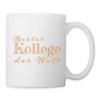 Kollege Abschiedsgeschenk Geschenk - Tasse - Weiß - Rechts
