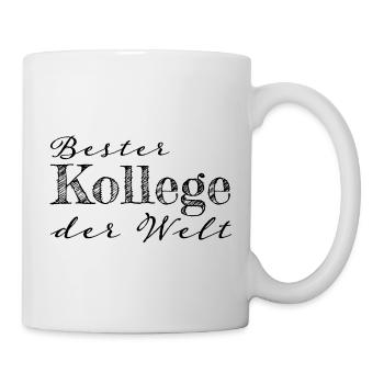 Kollege Abschiedsgeschenk Geschenkidee - Tasse - Weiß - Rechts