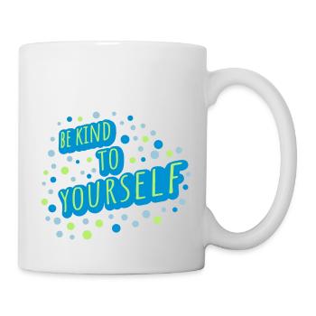 be kind to yourself - Mug - white - Right