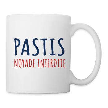 Apéro pastis marseille - Mug blanc - blanc - Droite