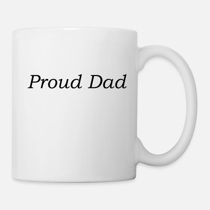Proud Dad - Tasse - Weiß