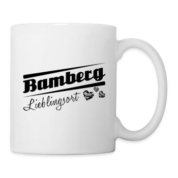 Bamberg - Lieblingsort mit Stadtnamen - Tasse - Weiß - Rechts