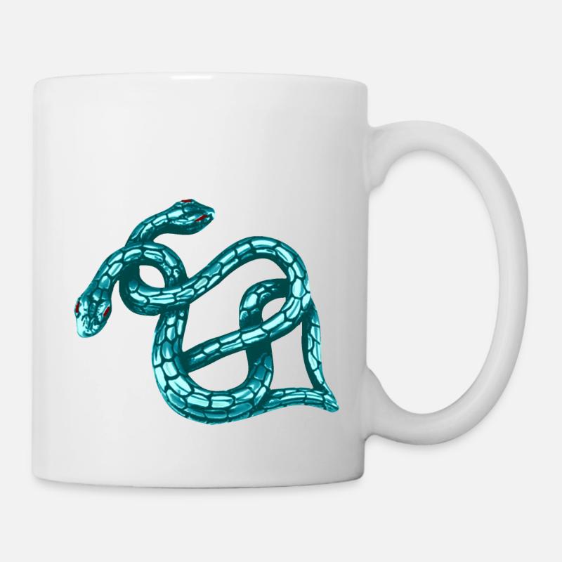Tuyaux - Mug blanc - blanc