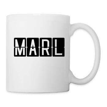 Marl Airport Sign - Mug - white - Right