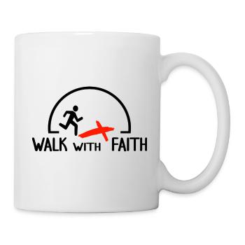 Pilgrimage Jesus Christ Way of St. James Pilgrimage - Mug - white - Right