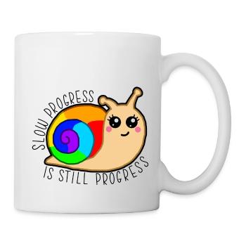 Slow Progress Snail - Mug - white - Right