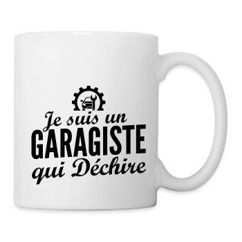 Je suis un garagiste qui déchire / mécanicien - Mug blanc - blanc - Droite