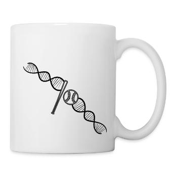 Baseball Baseball Lover Cadeau Jeu de baseball - Mug blanc - blanc - Droite
