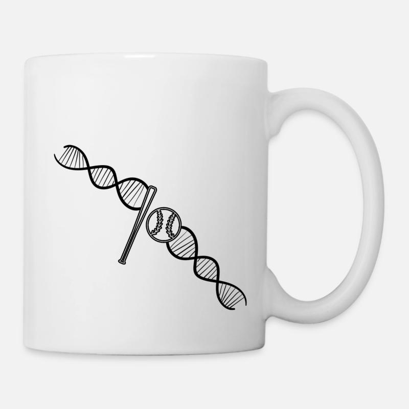 Baseball Baseball Lover Cadeau Jeu de baseball - Mug blanc - blanc