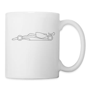 Racing car - Simple design - Mug - white - Right