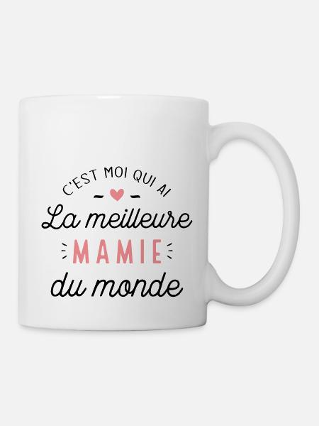 C'est moi qui ai la meilleure mamie du monde - Mug blanc - blanc