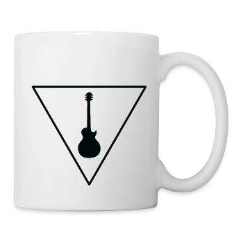 Dreieckgitarre - Gu - Tasse - Weiß - Rechts