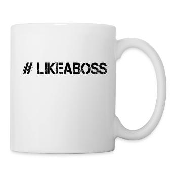 Like a boss - Mug - white - Right