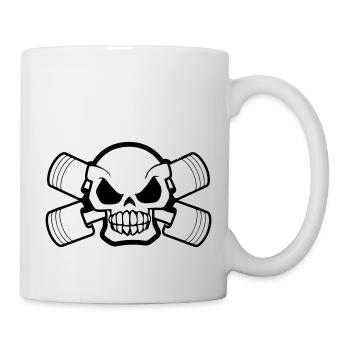 Head Bones Motors - Mug - white - Right