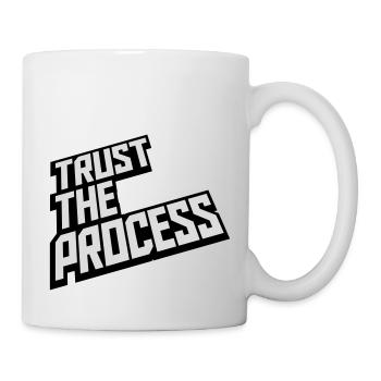 trust the process Quote - Mug - white - Right