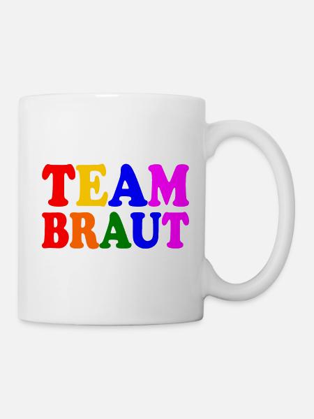 Team braut - Tasse - Weiß