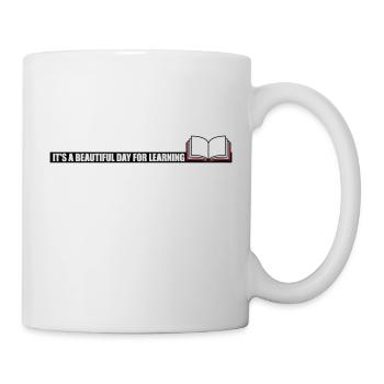 beautiful day for learning - Mug - white - Right