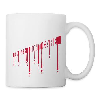 I don't care fact - Mug - white - Right