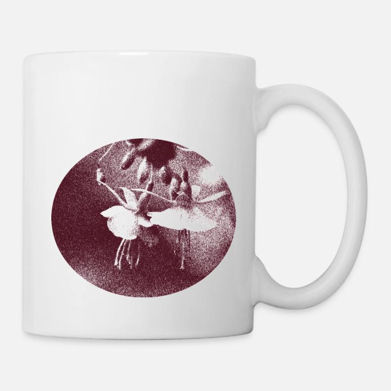 Flower retro - Mug - white