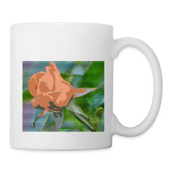 Orange liquide - Mug blanc - blanc - Droite