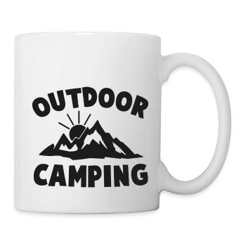 Camping im Freien - Camping Life - Tasse - Weiß - Rechts
