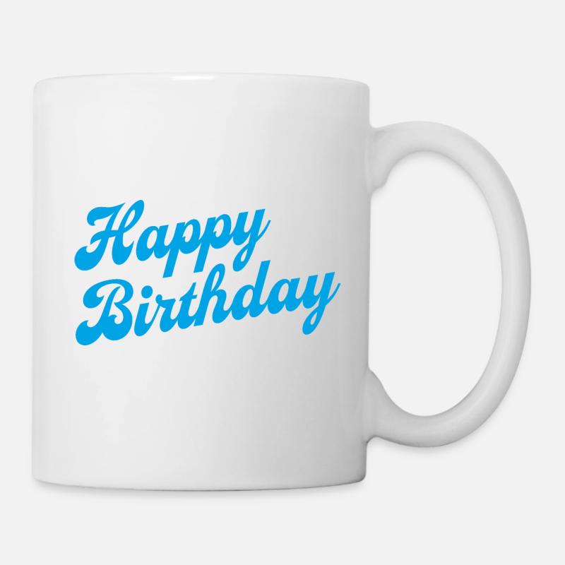 Auguri di buon compleanno - Tazza - bianco
