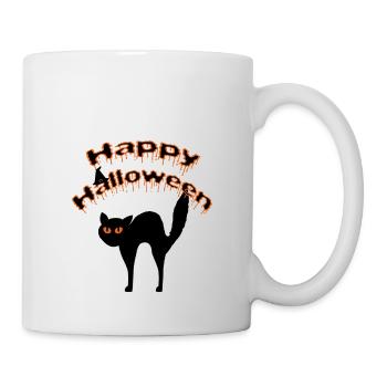 Joyeux halloween - Mug blanc - blanc - Droite