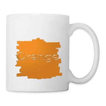 Orange - Mug blanc - blanc - Droite