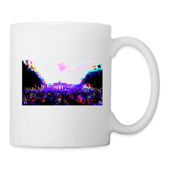 Rave in Berlin - Tasse - Weiß - Rechts