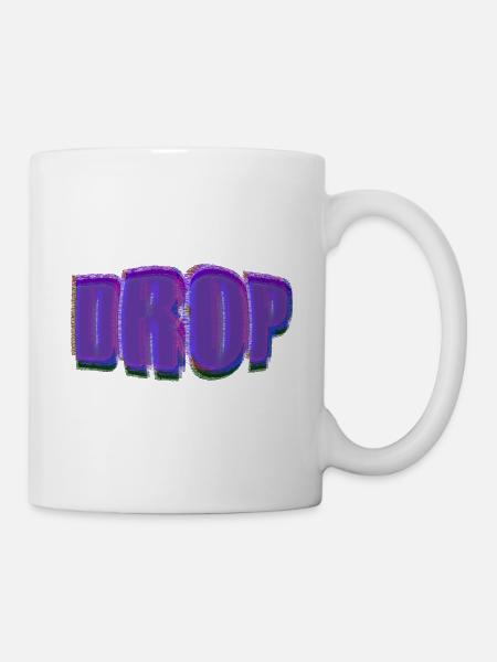 DROP - I wait for the Drop - Tasse - Weiß