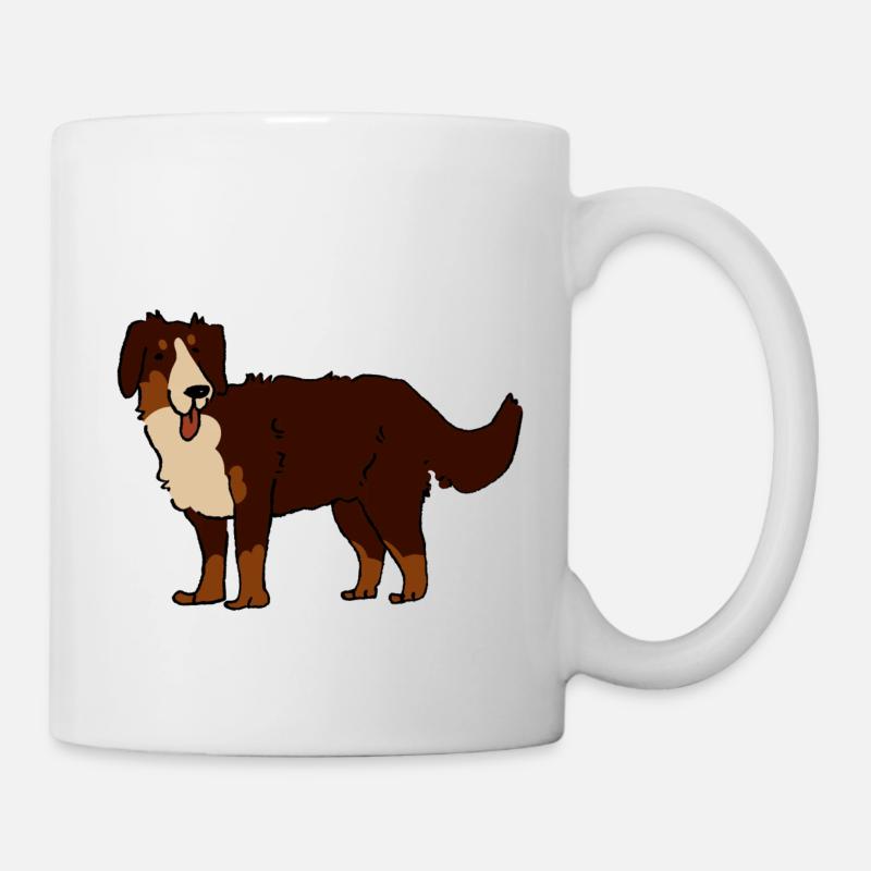 Bernese Mountain Dog - Mug - white