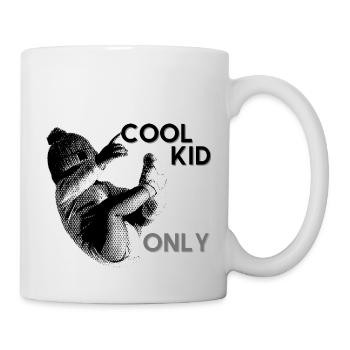 Cool Kid Only - Mug blanc - blanc - Droite