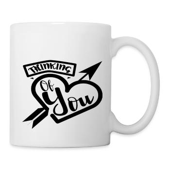 Thinking of you - Mug - white - Right