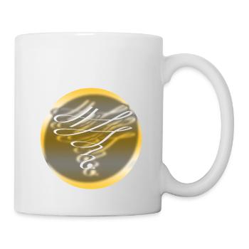 Golden ornament - Mug - white - Right