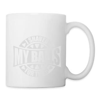 I shaved my balls - Mug - white - Right