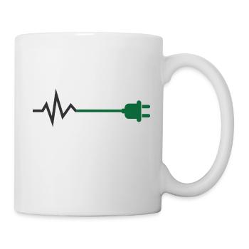 Electric shock - Mug - white - Right