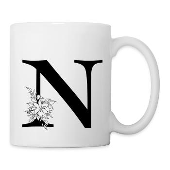 Letter N - Mug - white - Right