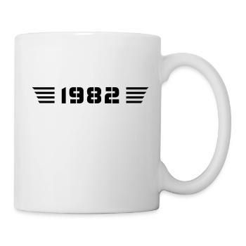 Year of birth Born In 1982 - Made in 1982 - Mug - white - Right