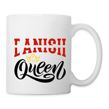 Danish Queen Denmark Danish Denmark Flag - Mug - white - Right