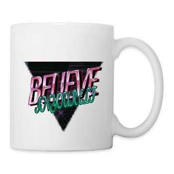 christmas vacation dino dinosaurs bubaprints - Tasse - Weiß - Rechts