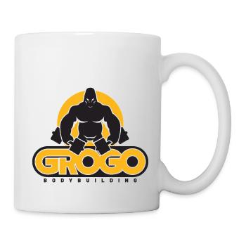 Gorilla Bodybuilding - Mug - white - Right