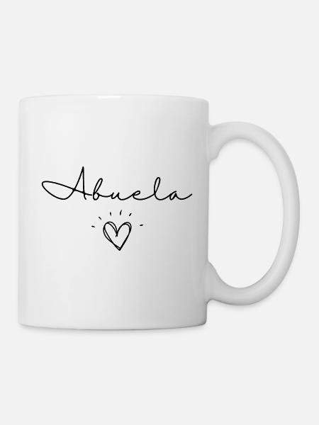 Abuela. Cadeau Abuela - Mug blanc - blanc