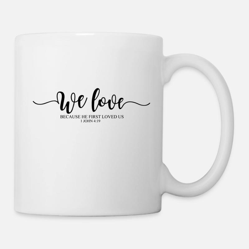 We Love - Faith - Mug - white