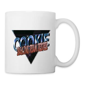 baking competition funny gym birthday present idea - Tasse - Weiß - Rechts