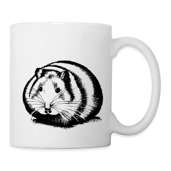 Hamster cute animal rodent animals funny pet 12 - Mug - white - Right