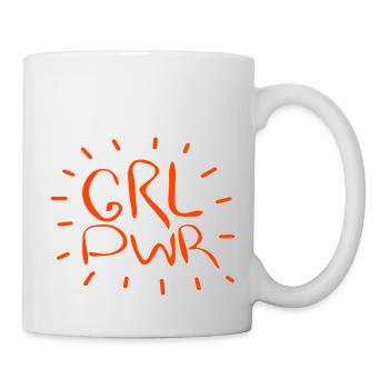 Le pouvoir des filles - Mug blanc - blanc - Droite