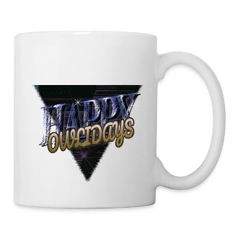 Jokes Sayings Bday Awesome Dino Bike Moon - Mug - white - Right
