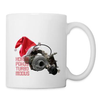 HOKUS POKUS TURBO MODUS! Dein xmas-Turbolader! - Tasse - Weiß - Rechts