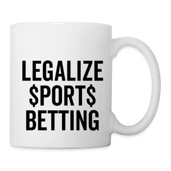 Legalize Sports Betting - Mug - white - Right